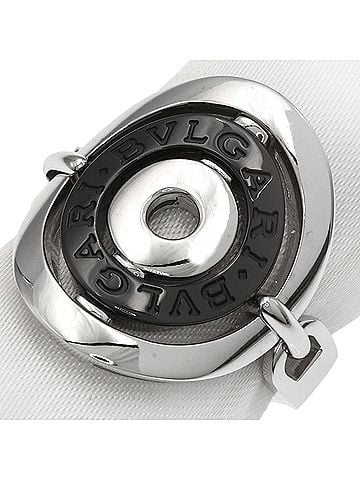 Bvlgari Bulgari Astrale Cerchi Ceramic Ring, 18K White Gold, Women's BVLGARI (view 1)