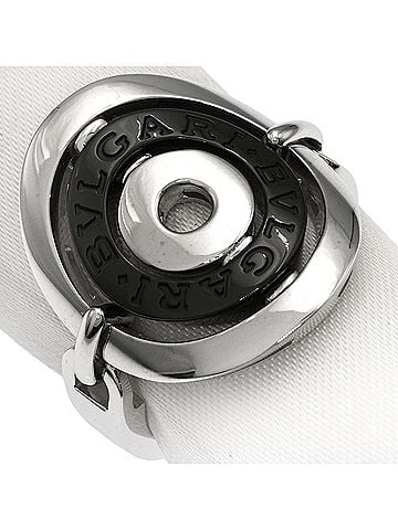 Bvlgari Bulgari Astrale Cerchi Ceramic Ring, 18K White Gold, Women's BVLGARI (view 2)
