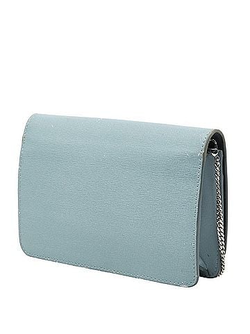 Fendi Fendi Monster Bugs Chain Wallet Shoulder Bag 8M0346 Gray Multicolor Leather Women's FENDI (view 2)