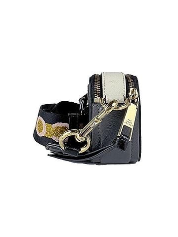 Marc Jacobs Marc Jacobs Snapshot Shoulder Bag, Coated Canvas, Black, Ivory, Gray, Women's, z10756 (view 2)