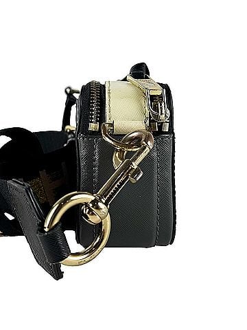 Marc Jacobs Marc Jacobs Snapshot Shoulder Bag, Coated Canvas, Black, Ivory, Gray, Women's, z10929 (view 2)