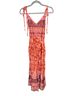 Free People 100% Polyester Floral Color Block Paisley Multi Color Jumpsuit Size S - photo 2