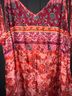 Free People 100% Polyester Floral Color Block Paisley Multi Color Jumpsuit Size S - photo 10