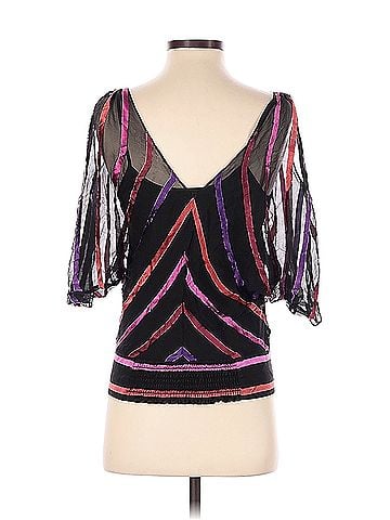 Guess Jeans Guess Jeans 3/4 Sleeve Silk Top (view 2)