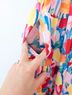 THML 100% Polyester Floral Multi Color Casual Dress Size S - photo 5