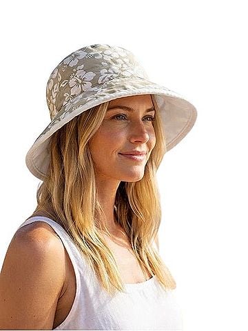 Wallaroo Reversible Cotton Canvas Bucket Sun Hat Hat (view 1)