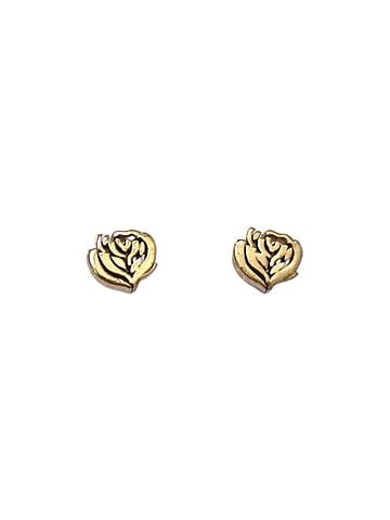 Burberry Burberry Daniel Lee Sterling Silver 925 Gold Earrings 0482BURBERRY (view 1)