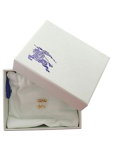 Burberry Burberry Daniel Lee Sterling Silver 925 Gold Earrings 0482BURBERRY (view 2)