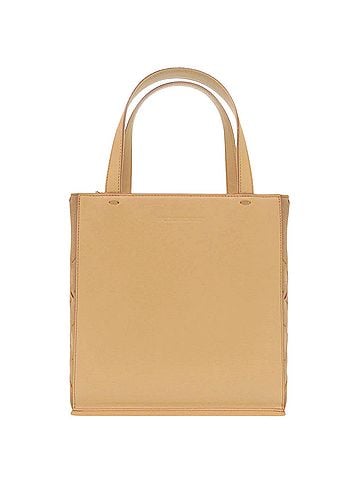 Burberry Burberry London Wild Stitch Silver Hardware Leather Suede Beige Bordeaux Handbag 1540BURBERRY (view 1)