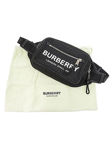 Burberry Burberry Logo Black Bag, Body Waist 0491BURBERRY Men's (view 2)