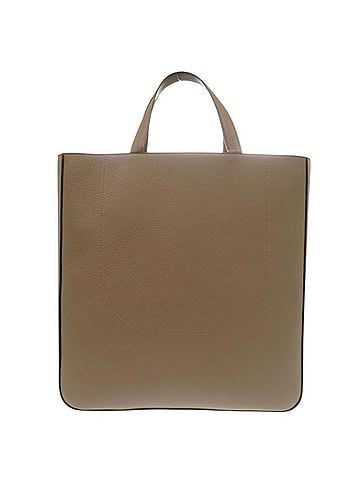 Burberry Burberry Leather Brown 2-Way Tote Bag 1494BURBERRY (view 2)