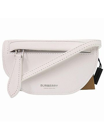 Burberry Burberry Mini Olympia Calf White Micro Shoulder Bag (0952BURBERRY) (view 1)