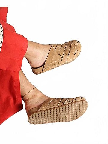 Ash Women's Tor Slide in Moka (view 2)