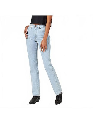 Wrangler Jeans Co Cowboy Cut Slim Fit Jean in Blue (view 2)