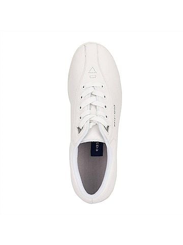 Easy Spirit Women's Ap1 Leather Walking Shoes in White (view 2)