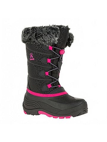 Kamik Kids Snowgypsy 3 Boot 10 Mo in Black Rose (view 1)