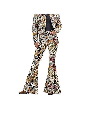 Wrangler Jeans Co Women's Life Of Lainey Flare Jean in Multi (view 2)