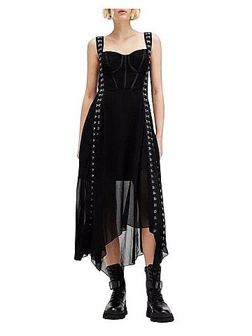 ALLSAINTS Luna Casual Dress (view 1)