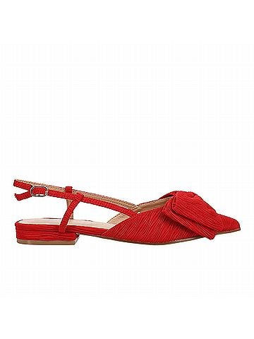 Chinese Laundry Women's Harmony Pleat Slingback Sandal in Red (view 1)