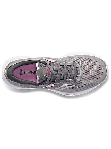 Saucony Women's Guide 14 Running Shoe in Alloy/Quartz (view 2)