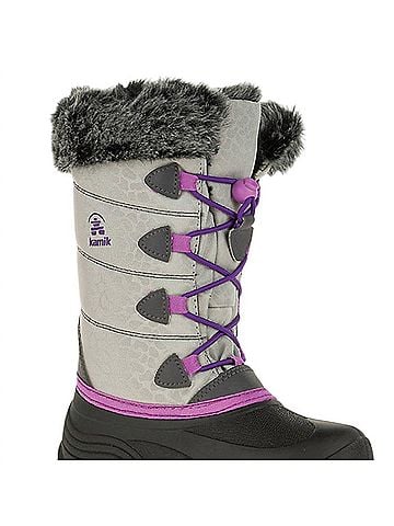 Kamik Kids Snowgypsy 3 Boot 10 Mo in Gray (view 2)