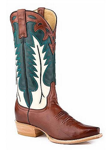 Roper Women's Jess Snip Toe Boots in Brown (view 1)