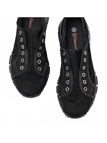 Bernie Mev Women's Sneaky Sneakers in Black (view 2)