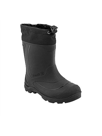 Kamik Kids Snowbuster 1 Boot 5 Mo in Black (view 1)