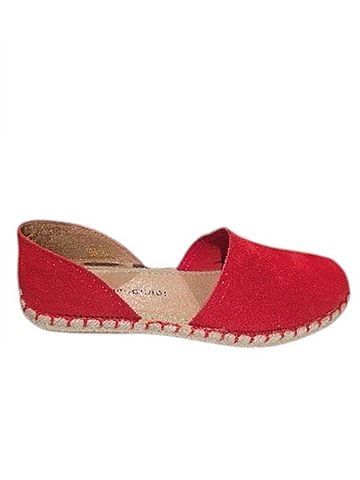 Eric Michael Women's Olivia Espadrilles in Red (view 1)