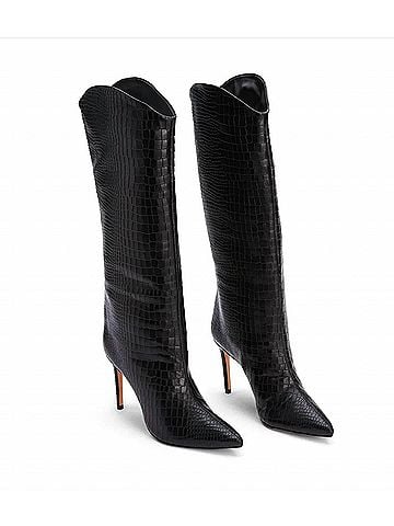 Schutz Women's Maryana Boots in Black (view 2)