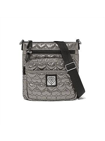 Brighton Women's Kallista Messenger Bag in Pewter (view 1)