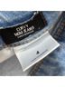 Express Curvy Super High Waisted Ripped Mom Jeans Jeans - photo 6