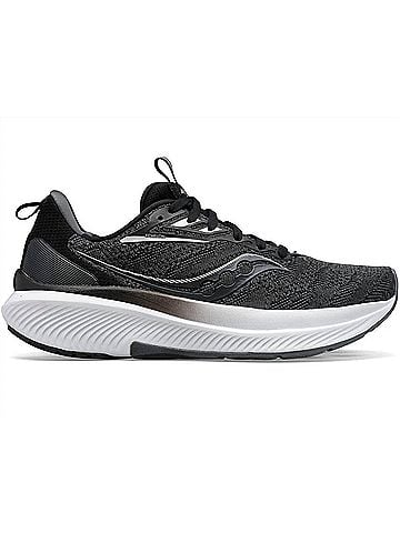 Saucony Women's Echelon 9 Shoe in Black/White (view 1)
