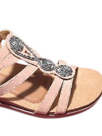 Cobb Hill Women's May Embellished Strappy Flat Sandals in Pink (view 2)