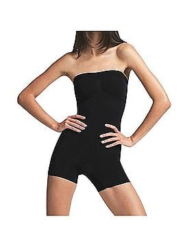 SKIMS Seamless Sculpt Strapless Shortie Bodysuit Romper (view 1)