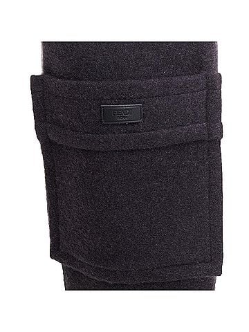 Fendi Fendi Cashmere Fringed Long Scarf (view 2)