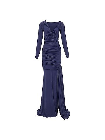 Donna Karan New York Donna Karan Cold Shoulder Grecian Gown (view 1)