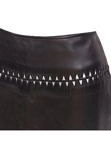 Alaïa Alaia Leather Pencil Skirt (view 2)