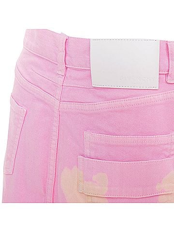 Givenchy Givenchy Cotton Denim Short Skirt (view 2)