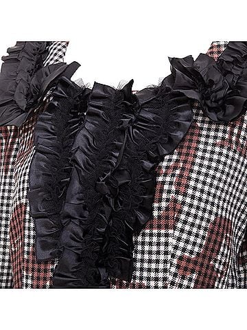 Comme des Garçons Comme Des Garcons 2019 Wool Gingham Dress (view 2)