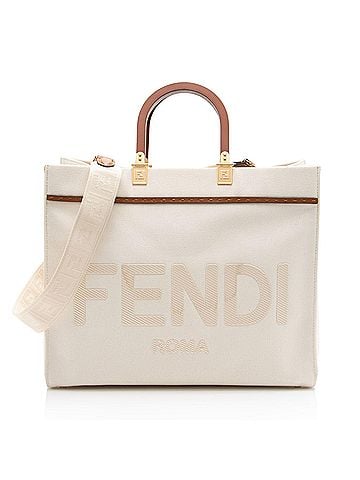 Fendi Fendi Canvas Sunshine Medium Shopper Tote (view 1)