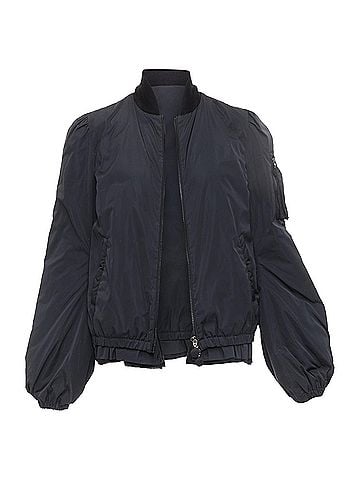Moncler Moncler Puffer Mesh Trim Nylon Bomber (view 1)