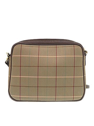 Burberry Burberry Check Nylon Khaki Brown Shoulder Bag 1091BURBERRY (view 2)