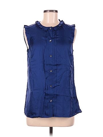 J.Crew J.Crew Sleeveless Silk Top (view 1)