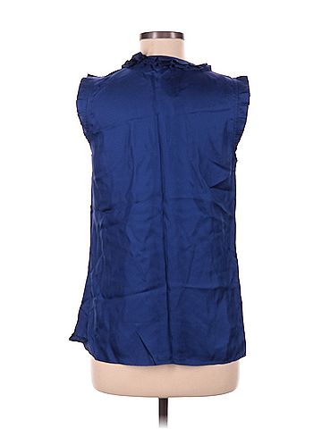 J.Crew J.Crew Sleeveless Silk Top (view 2)