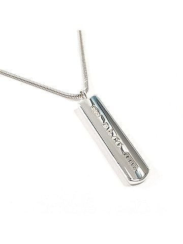 Tiffany & Co. TIFFANY&amp;Co. Tiffany 1837 Bar Pendant Necklace, Sterling Silver 925, Unisex (view 1)