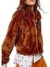 Free People Furry Bomber Jacket Jacket - photo 1