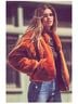 Free People Furry Bomber Jacket Jacket - photo 8