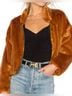 Free People Furry Bomber Jacket Jacket - photo 7