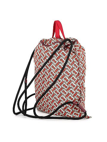 Burberry Burberry Backpack TB Nylon 8010741 BURBERRY Handbag White (view 2)
